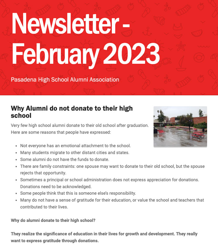 Newsletter - February 2023